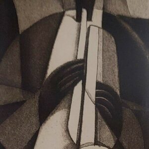 Musical Trance etching by Joseph Holston
