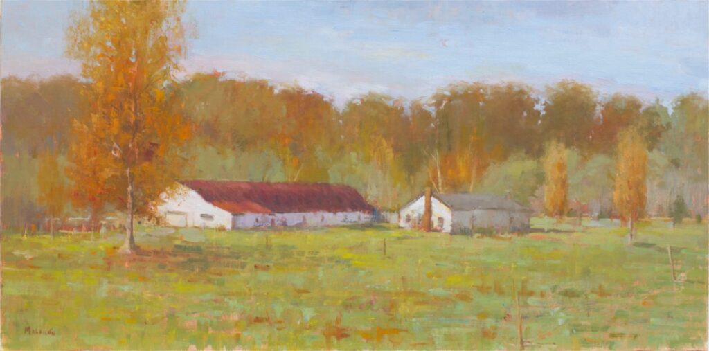 Autumn Farm by Miguel Malagon