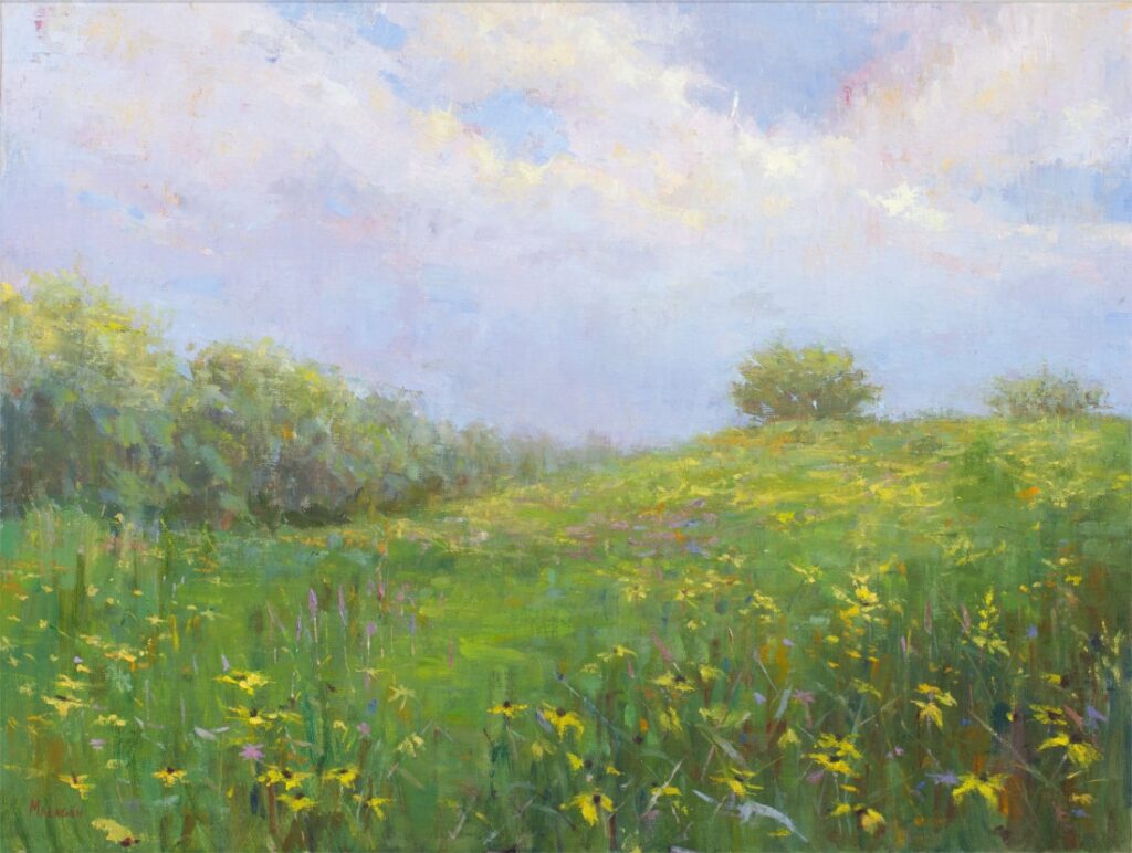 Yellow Field by Miguel Malagon