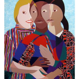 Three Women of America by Elizabeth Catlett