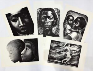 Black Woman Speaks Portfolio by Elizabeth Catlett prints
