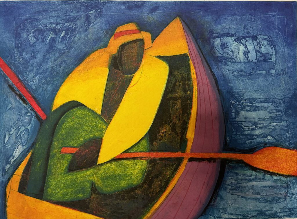 Man in the Boat by Joseph Holston