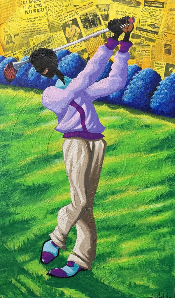 The Golfer by Leroy Campbell