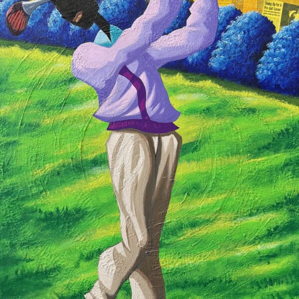 The Golfer by Leroy Campbell
