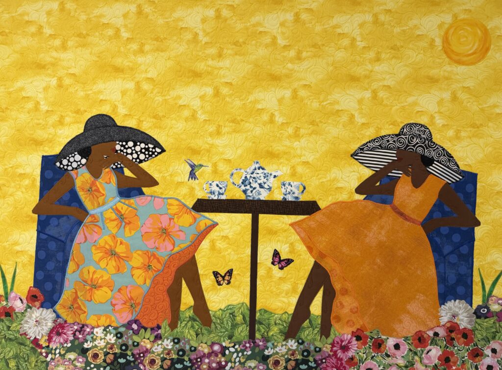 Tea in the Garden by Sherry Shine