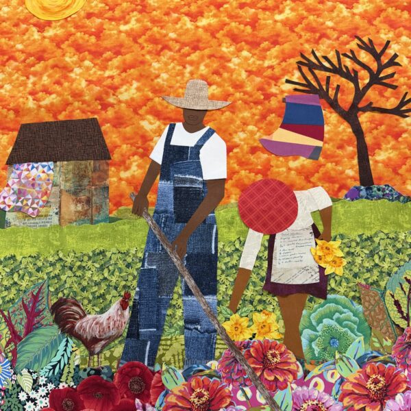 People in the Field #9 by Sherry Shine