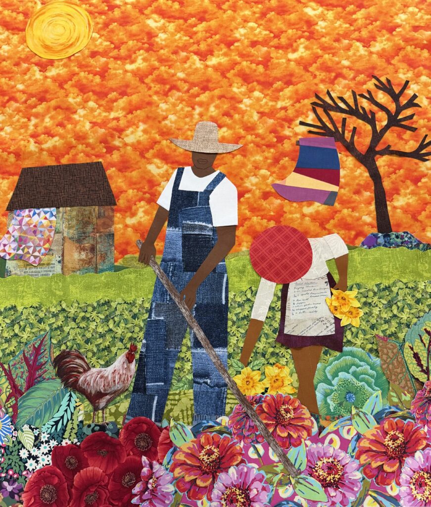 People in the Field #9 by Sherry Shine