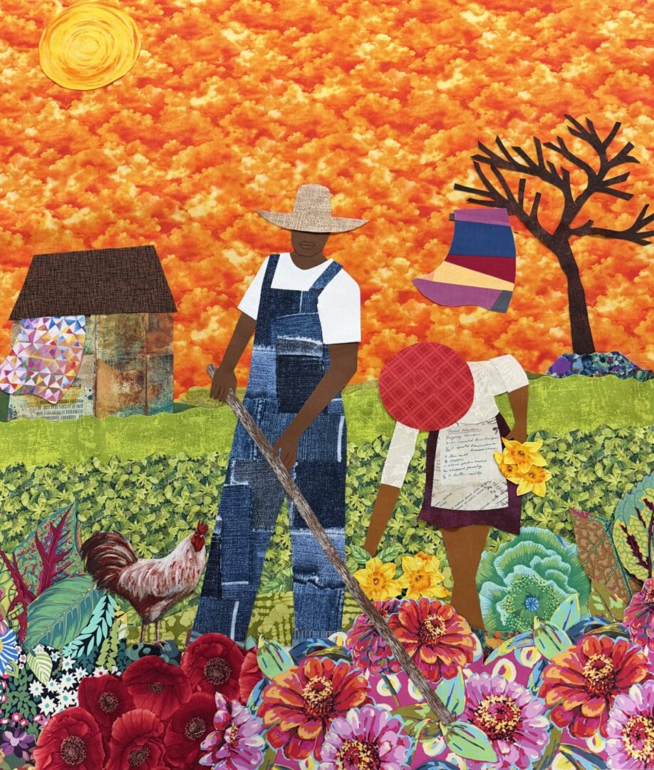 People in the Field #9 by Sherry Shine